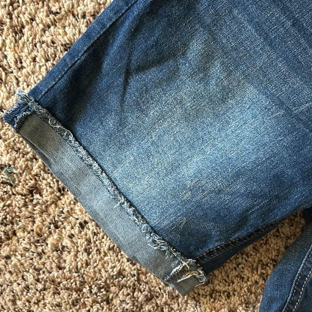 NWT size 14 SO brand. Mid rise.adjustable waist. 7” inseam. Snap closure. - Picture 5 of 7